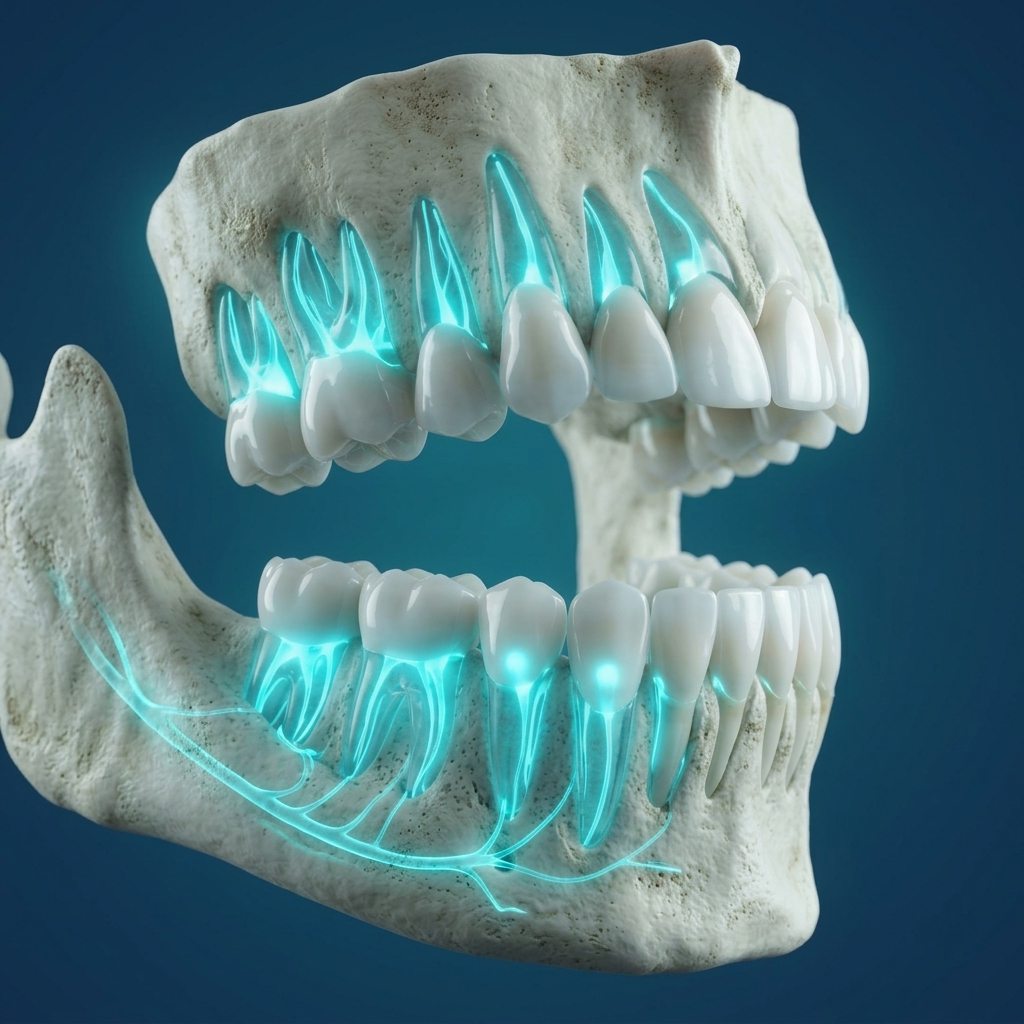 3D Dental and Nerve Anatomy Model